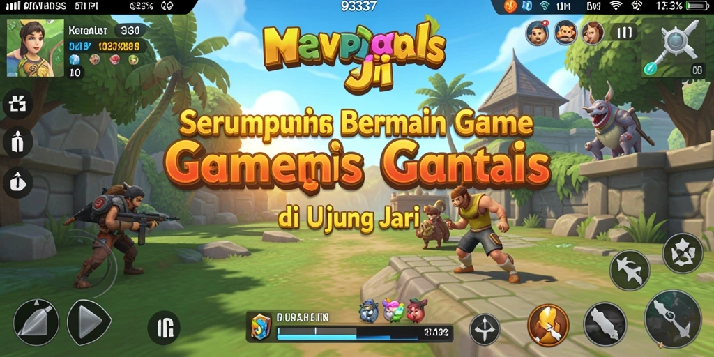 Tangkapan layar 93337 menunjukkan gameplay santai yang menyenangkan.