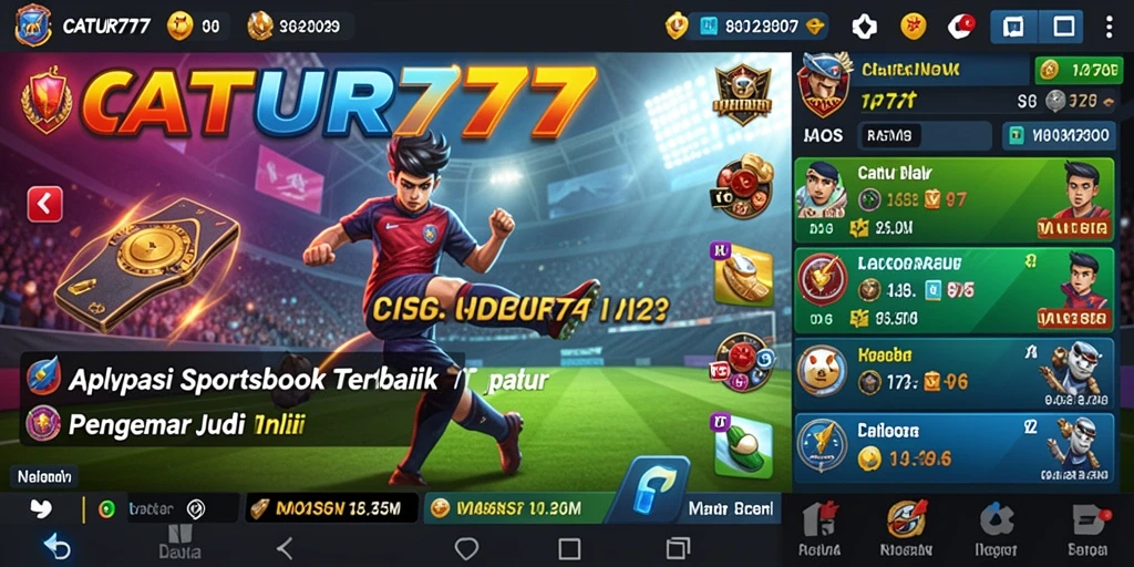 Tampilan gameplay CATUR777 yang seru dan menarik untuk para pengguna.