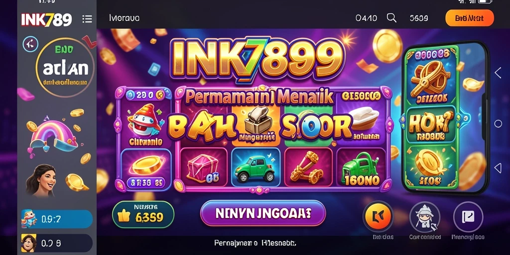 Tampilan gameplay INK789 yang menarik dengan fitur Slot yang seru.