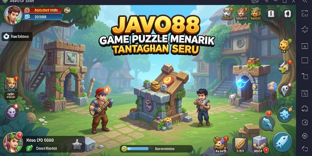 Gameplay JAVO88 yang menantang dan seru dalam sebuah screenshot.