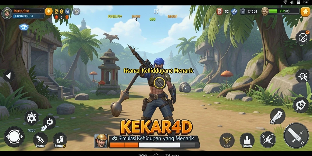 Tampilan gameplay KEKAR4D yang menarik dan interaktif.