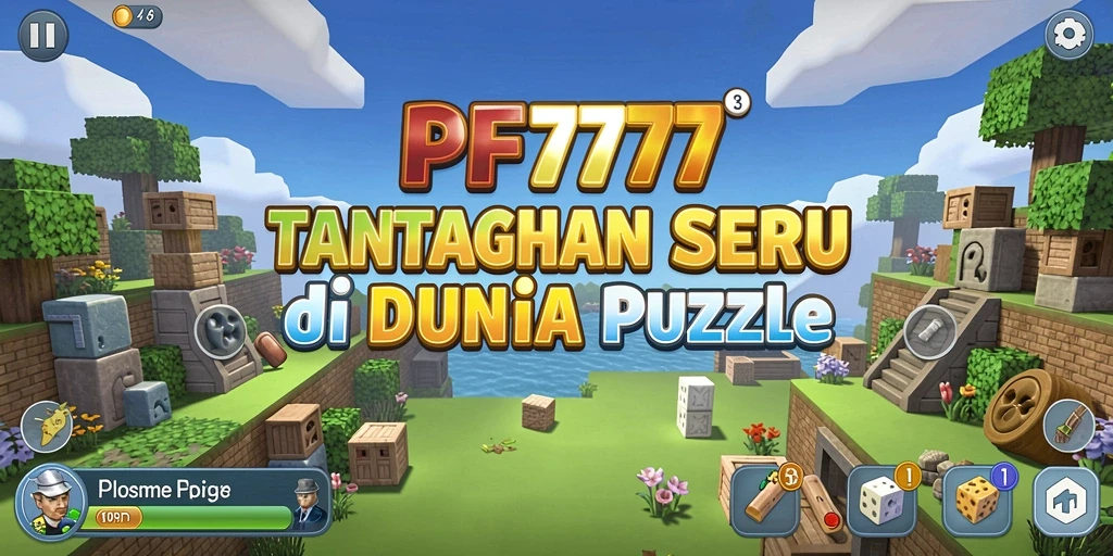 Screenshot gameplay PF777 menampilkan tantangan puzzle yang menarik.