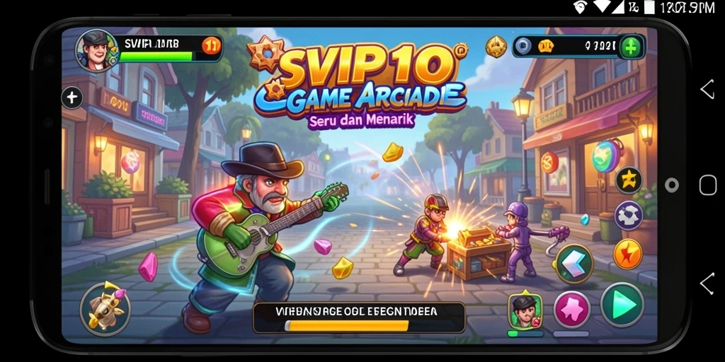 Tampilan gameplay seru dan menegangkan di SVIP10.
