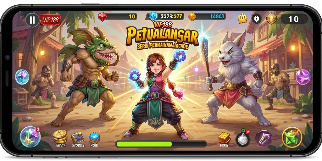 Gameplay seru dan menegangkan dalam VIP188 yang penuh tantangan.