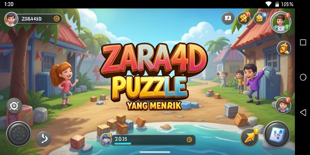 Tangkapan layar ZARA4D menampilkan gameplay Puzzle yang menarik dan menantang.